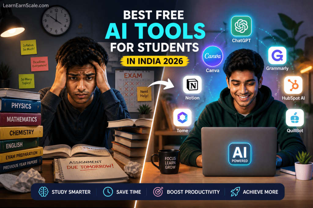 Best Free AI Tools for Students in India 2026