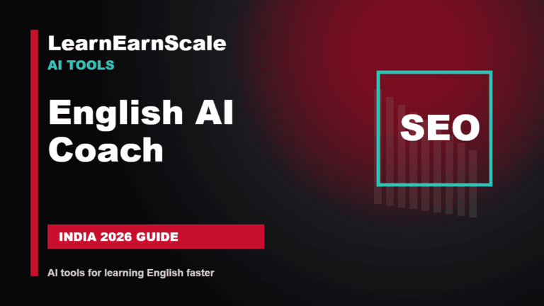 AI tools for learning English faster - LearnEarnScale guide