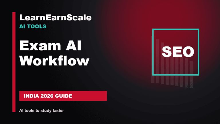 AI tools to study faster - LearnEarnScale guide