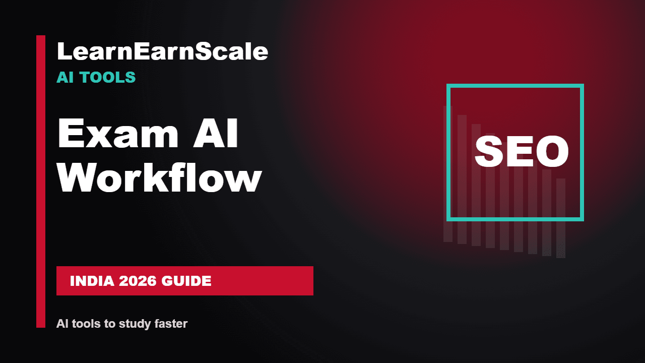 aI tools to study faster practical checklist for LearnEarnScale readers