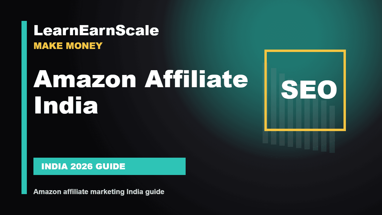 amazon affiliate marketing India guide practical checklist for LearnEarnScale readers