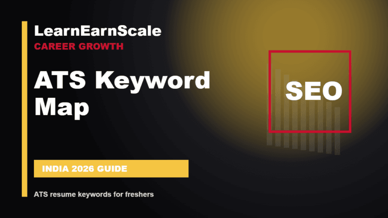 ATS resume keywords for freshers - LearnEarnScale guide