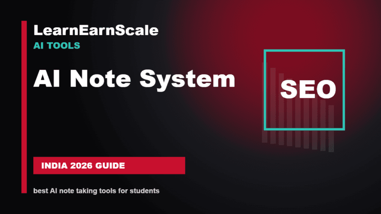best AI note taking tools for students - LearnEarnScale guide