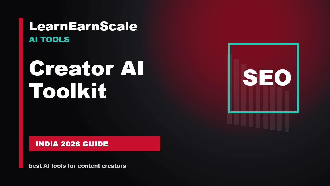 best AI tools for content creators - LearnEarnScale guide