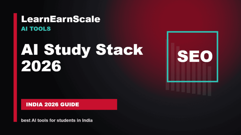 best AI tools for students in India - LearnEarnScale guide