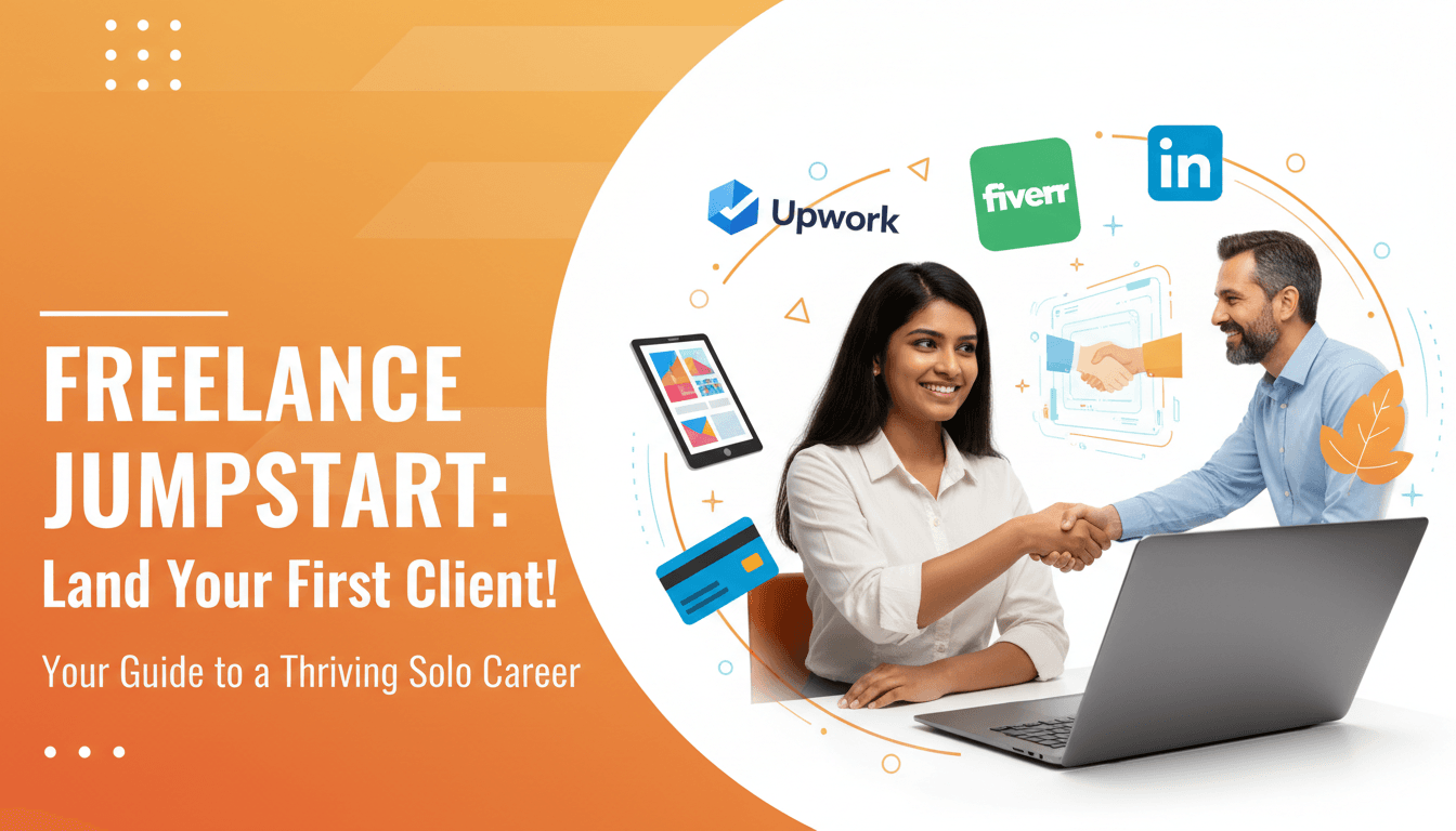 how to start freelancing with AI - LearnEarnScale guide