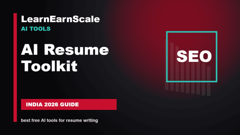best free AI tools for resume writing - LearnEarnScale guide