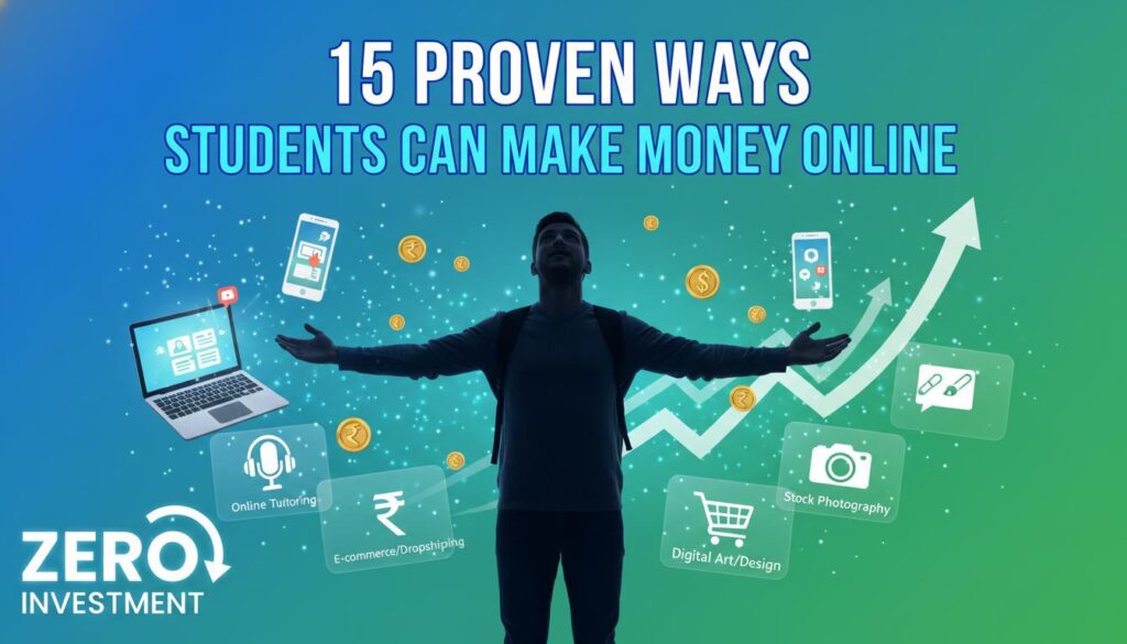 Proven Ways Students Can Make Money Online without: 7 Tips