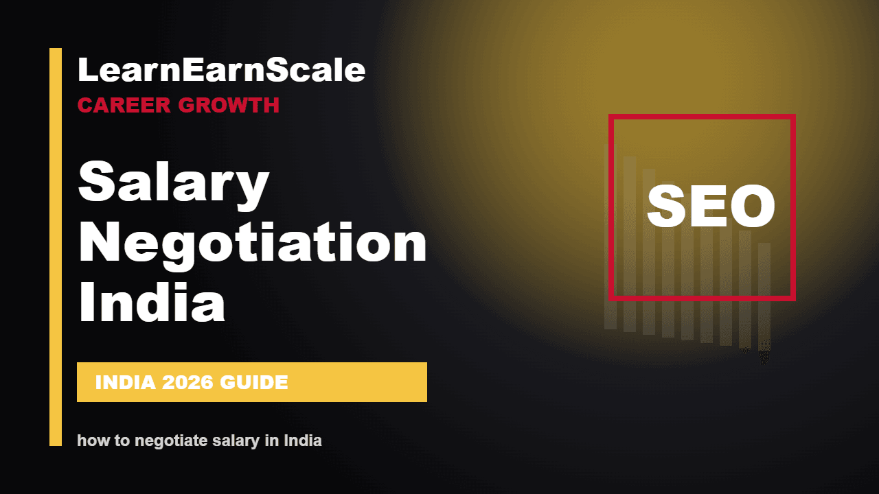how to negotiate salary in India - LearnEarnScale guide